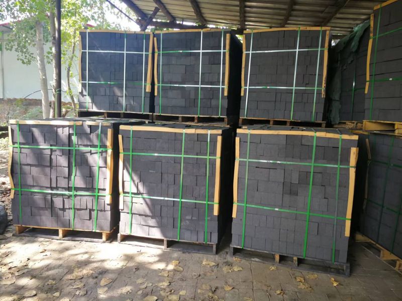 防腐焙燒碳磚、防腐焙燒浸漬碳磚工藝流程圖